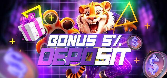 PROMO BONUS DEPOSIT HARIAN 5%	